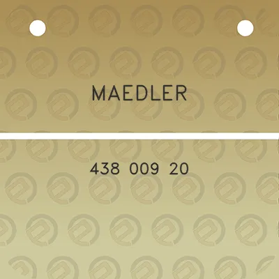 maedler-438-009-20