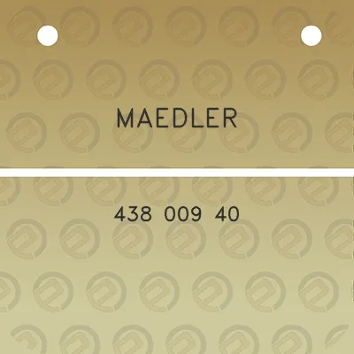 maedler-438-009-40