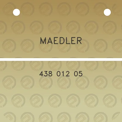 maedler-438-012-05