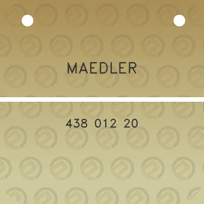 maedler-438-012-20