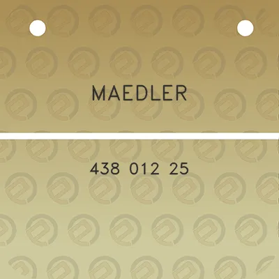 maedler-438-012-25