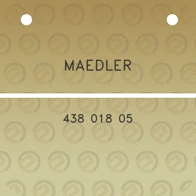 maedler-438-018-05