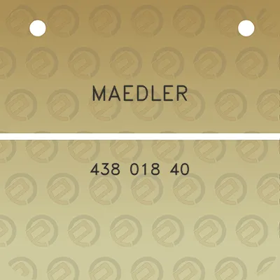 maedler-438-018-40