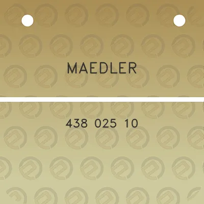 maedler-438-025-10