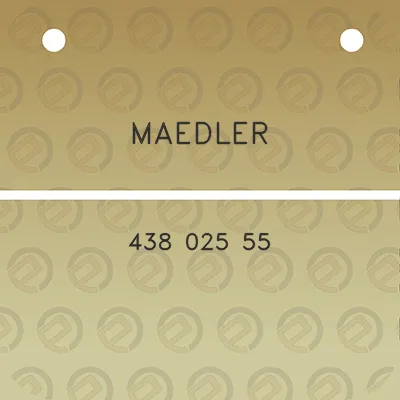 maedler-438-025-55