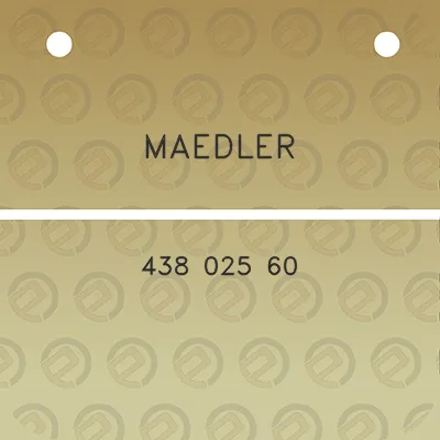 maedler-438-025-60