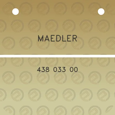 maedler-438-033-00