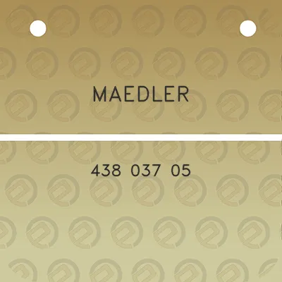 maedler-438-037-05