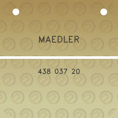 maedler-438-037-20