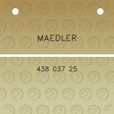 maedler-438-037-25