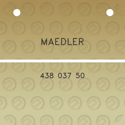 maedler-438-037-50