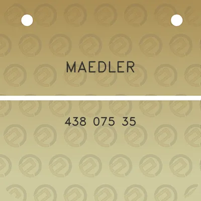 maedler-438-075-35