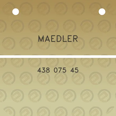 maedler-438-075-45