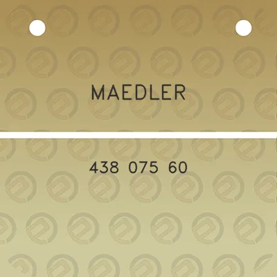 maedler-438-075-60