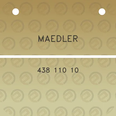 maedler-438-110-10