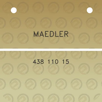 maedler-438-110-15