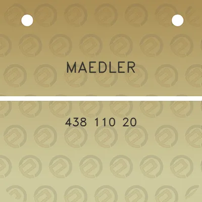 maedler-438-110-20