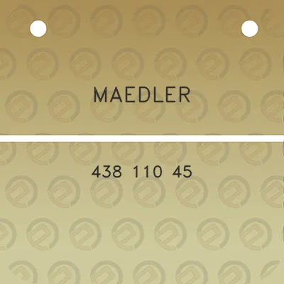 maedler-438-110-45