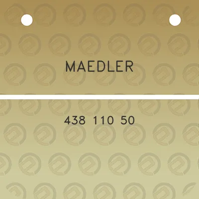 maedler-438-110-50