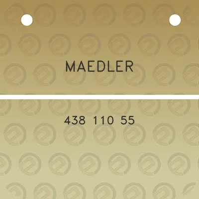 maedler-438-110-55