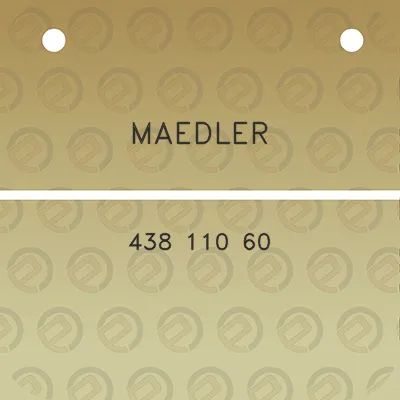 maedler-438-110-60