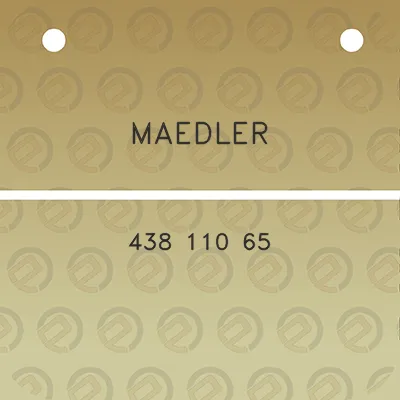 maedler-438-110-65