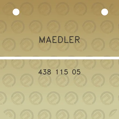 maedler-438-115-05