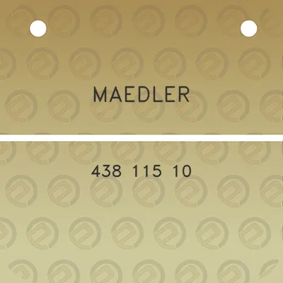 maedler-438-115-10