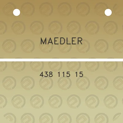 maedler-438-115-15