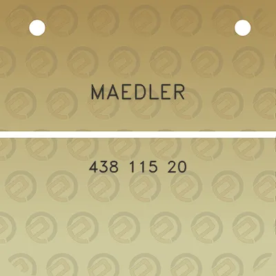 maedler-438-115-20