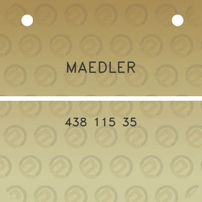 maedler-438-115-35