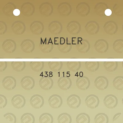 maedler-438-115-40