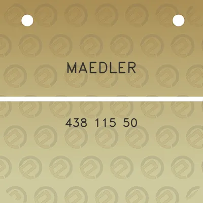 maedler-438-115-50