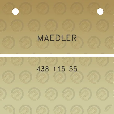 maedler-438-115-55