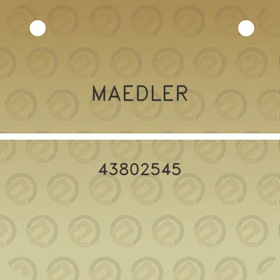 maedler-43802545