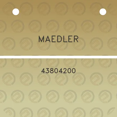 maedler-43804200