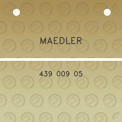 maedler-439-009-05