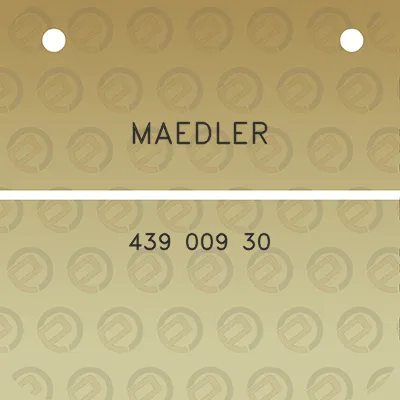 maedler-439-009-30