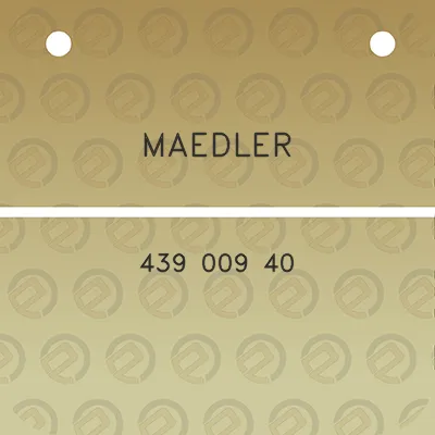 maedler-439-009-40