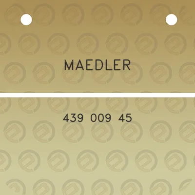 maedler-439-009-45