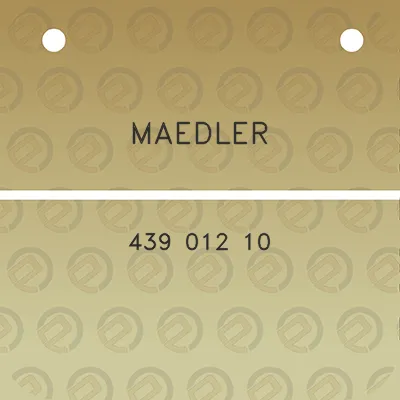 maedler-439-012-10