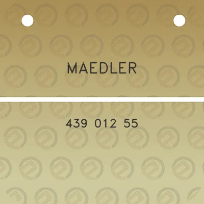 maedler-439-012-55