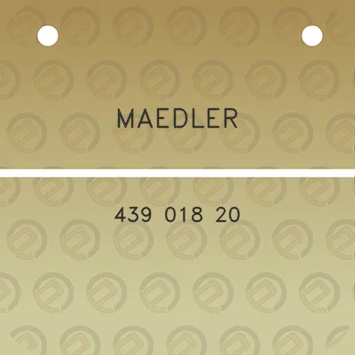 maedler-439-018-20