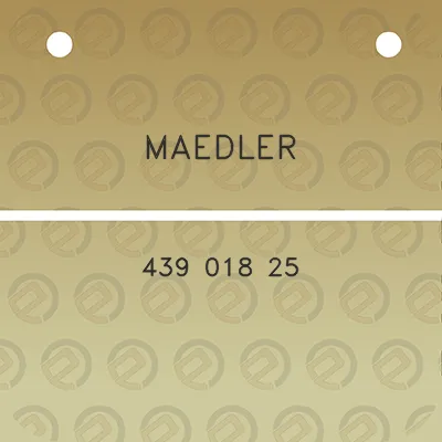 maedler-439-018-25