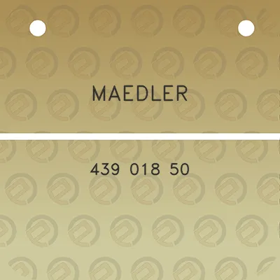 maedler-439-018-50