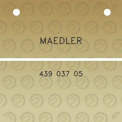 maedler-439-037-05