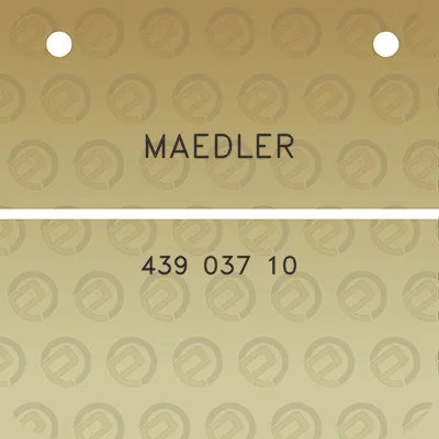 maedler-439-037-10