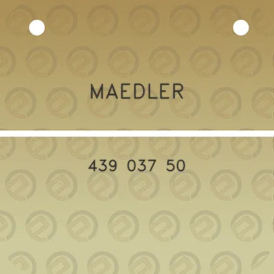 maedler-439-037-50