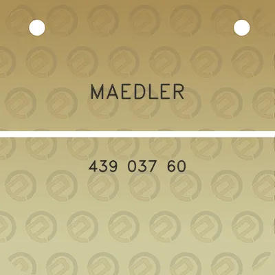 maedler-439-037-60