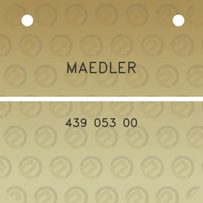 maedler-439-053-00